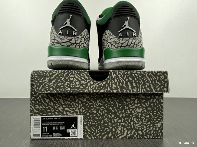 Reps TB 3838 CT8532- Pine Jordan3 Green SunProtective 1027